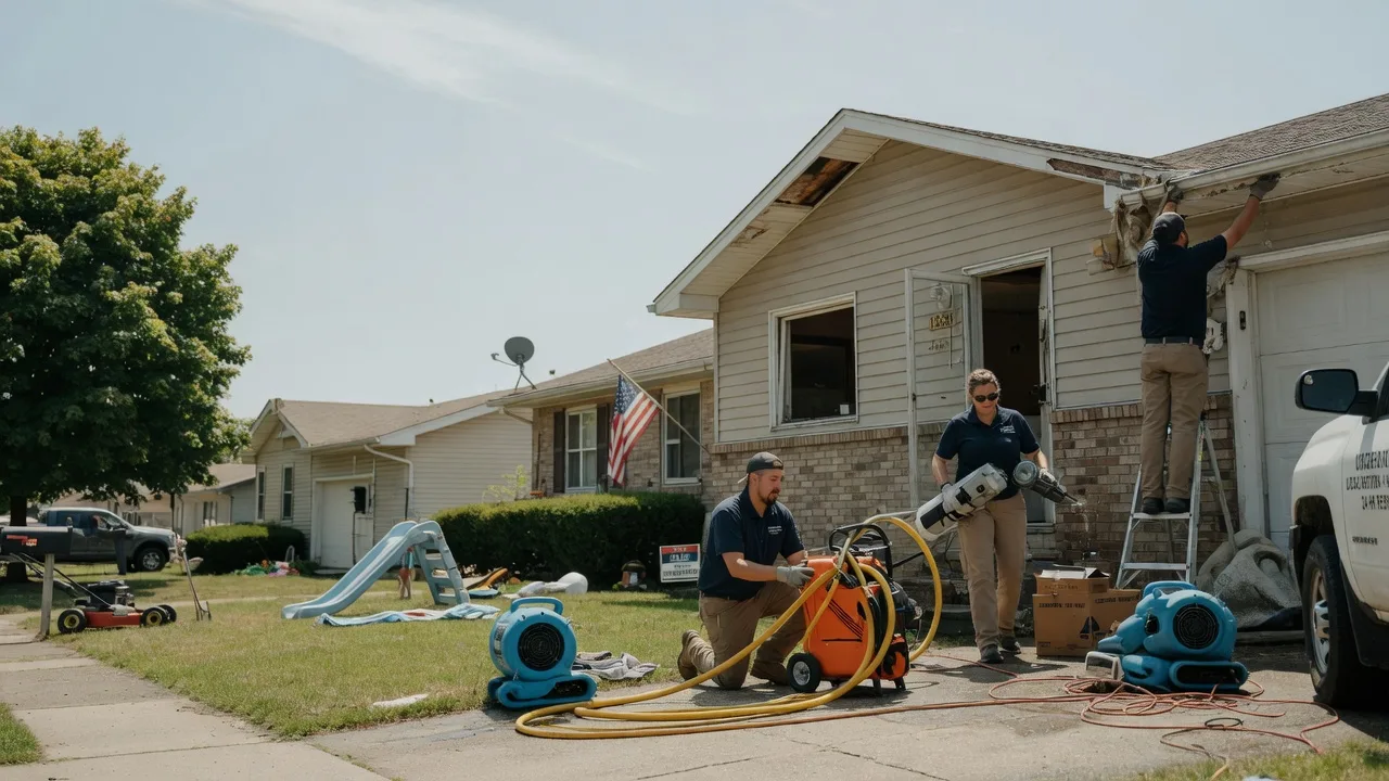 Water Damage Restoration in Buda, IL near me